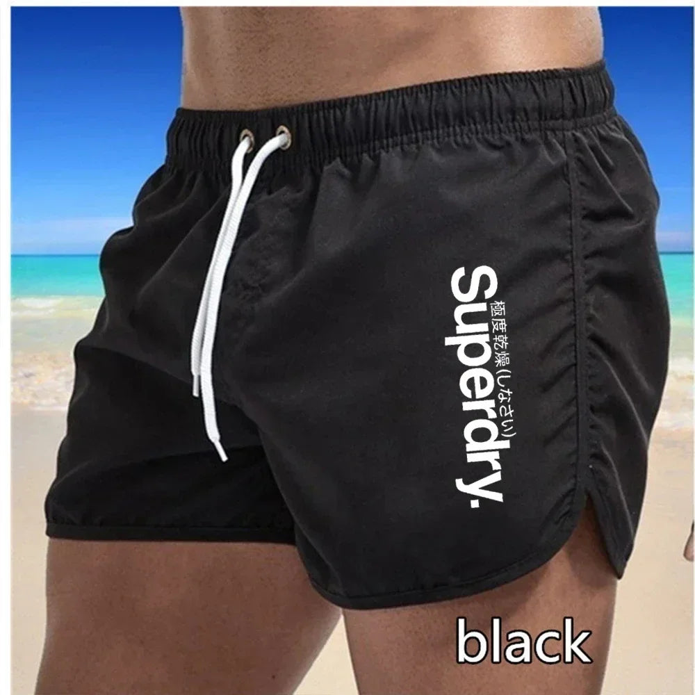 Men's and Women's Swim Shorts; Beach Bathrobe; Fitness and Walking Shorts; Outdoor and Indoor Leisure Fashion Summer Beach Short