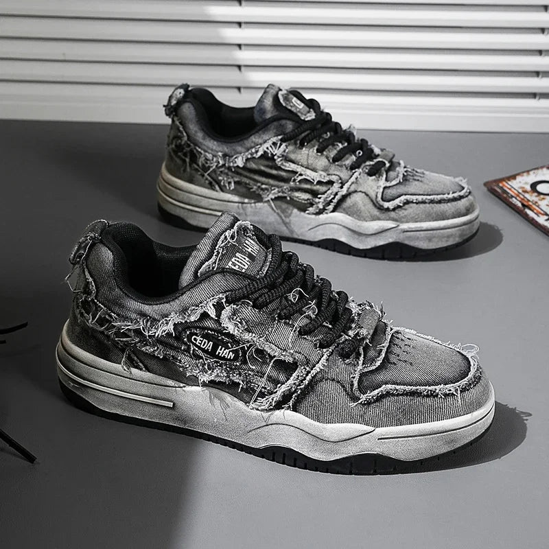 Retro Unisex Casual Shoes Fashion Cool Warm Runn Shoes Men Women Anti Slip Classic Tennis Shoes Punk Hip-hop Outdoors Sneakers