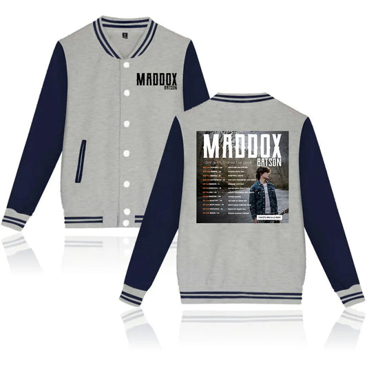 Maddox Batson Merch Jacket Cosplay Women Men Casual Sweatshirts Streetwear Fashion