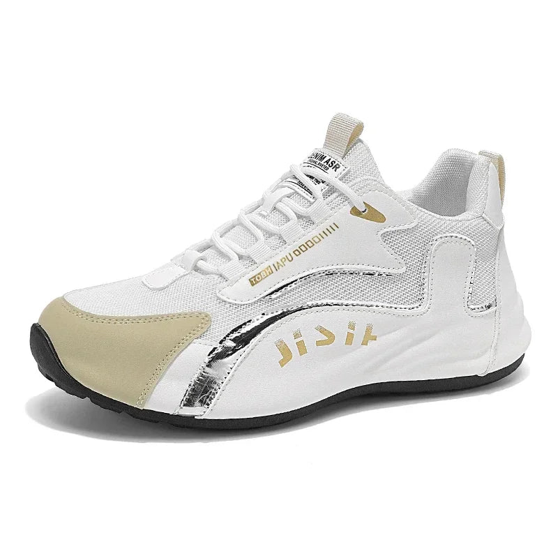 Men Casual Sneakers 2025 Spring Fashion Breathable Mesh Male Jogging Platform Walking Sneakers Shoes for Men Trend Joker