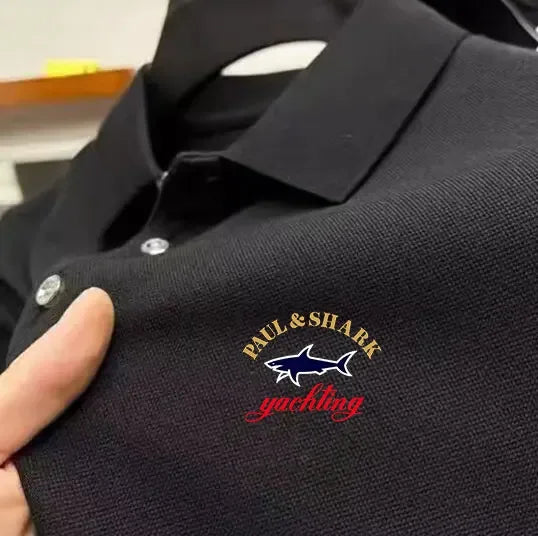 Men's Cool and Hot Selling Light Luxury Polo Shirt Trendy Korean Golf Sports Top Outdoor Camping XS-2XL European Clothing2025
