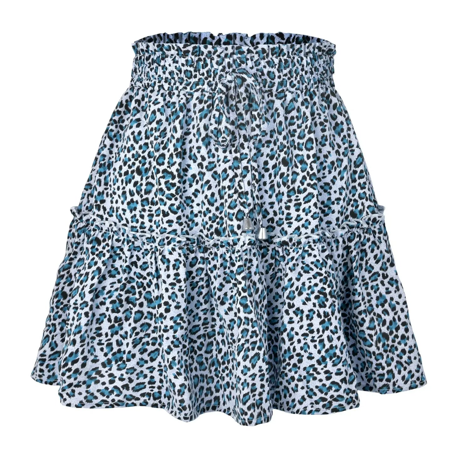 2025 Hot Sexy Ins Women's High Waist Fashion Printed Skirt Bohemian Style Small Floral A-line Female Mini Skirts Womens