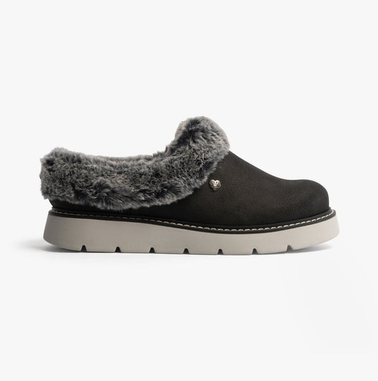 Skechers 114762/BLK KEEPSAKES LITE - COZY BLEND Womens Slippers Black