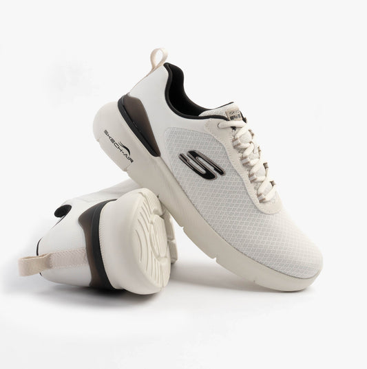 Skechers 232971/NTBK SKECH-AIR DYNAMIGHT 2.0 - DUR Mens Trainers Natural/Black