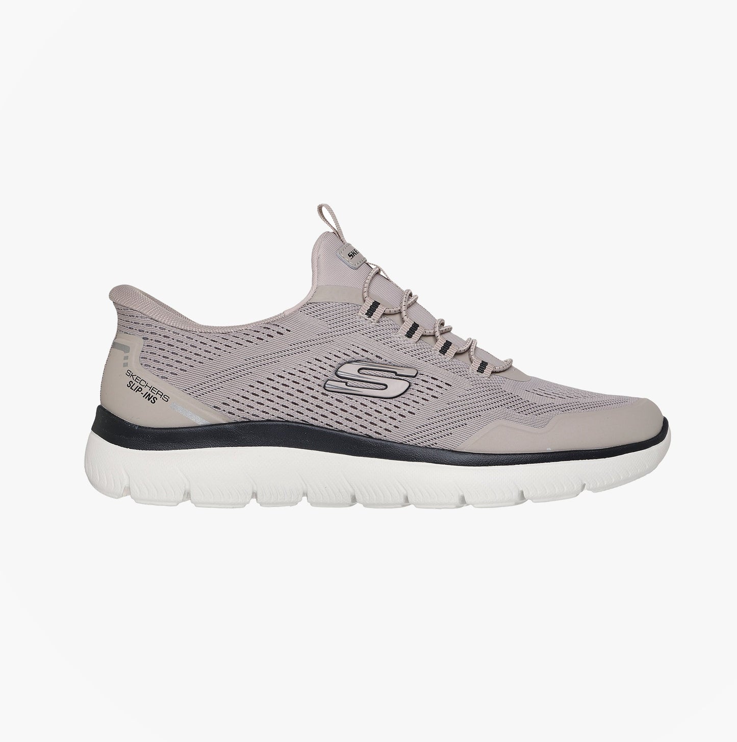 Skechers 233045/TPBK SUMMITS-TOP RATE Mens Trainers Taupe