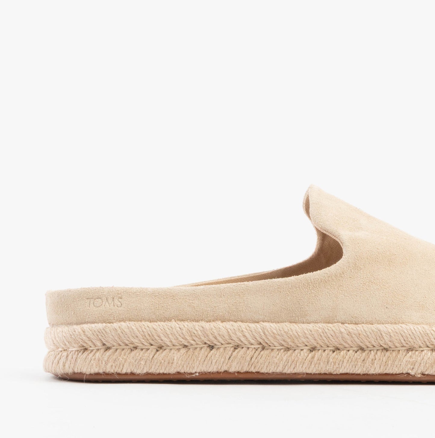 TOMS SANTIAGO MULE Mens Espadrille Beige