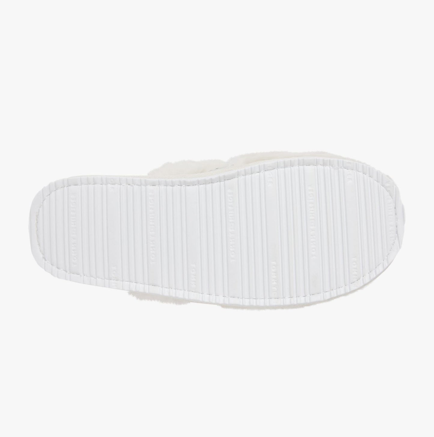 Tommy Hilfiger TOMMY FUR HOTEL Womens Slippers Ancient White