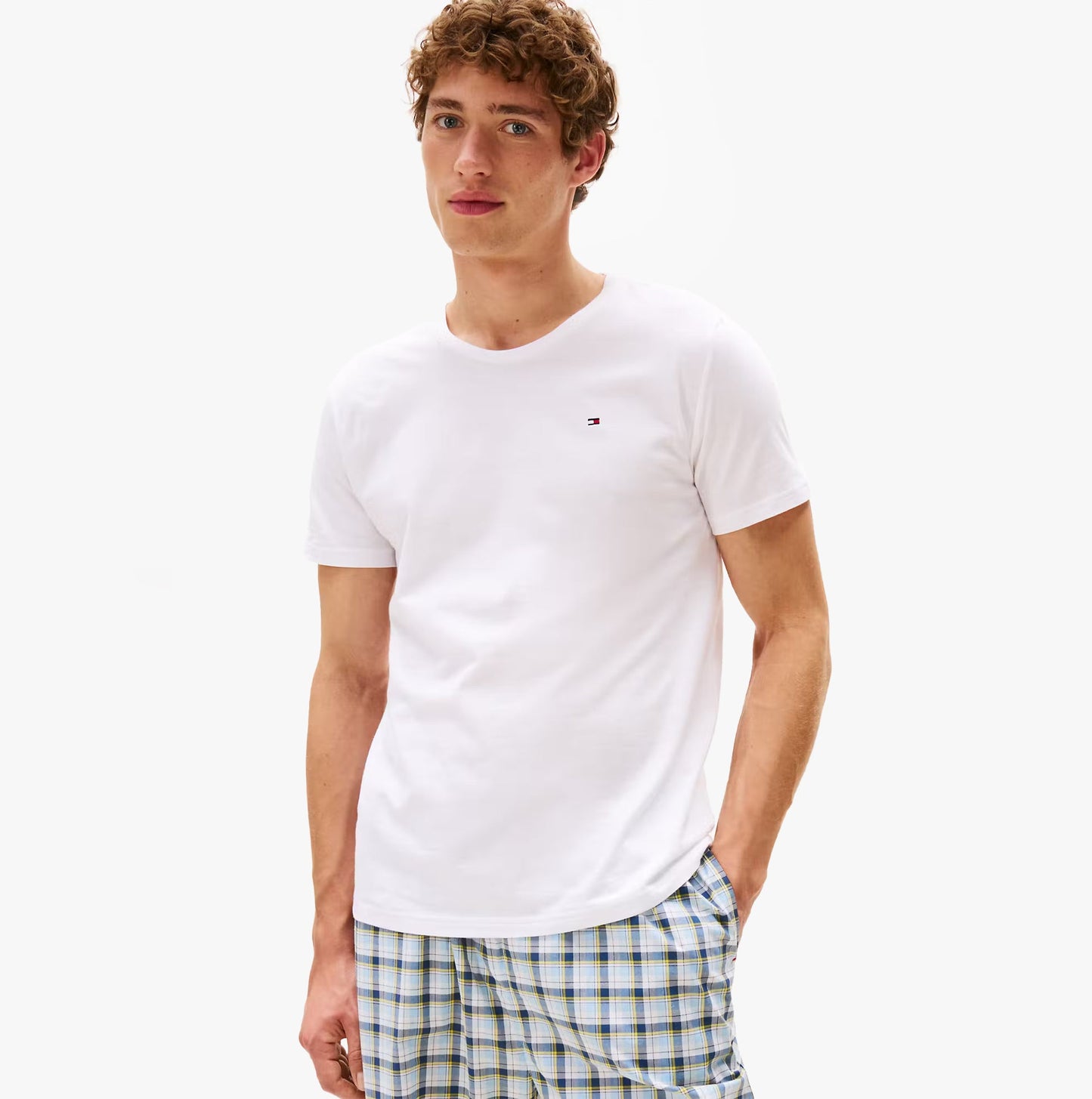 Tommy Hilfiger 3P SS TEE Mens T-Shirts & Tank Tops Multicoloured