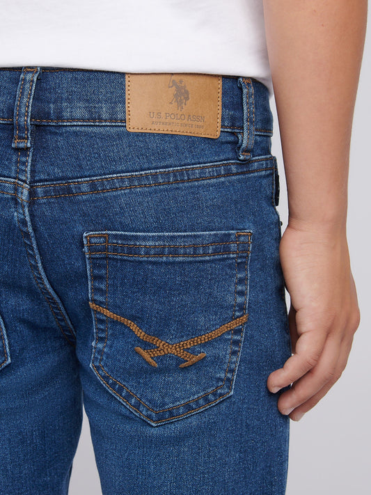 Boys Classic Fit Jean in Dark Wash