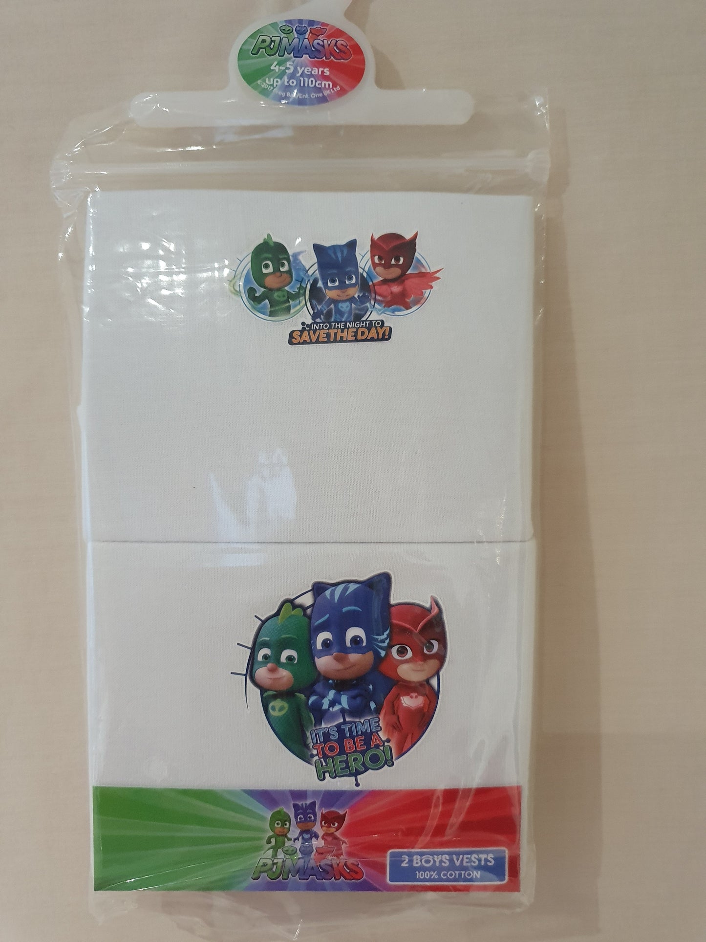 V7 PJ MASKS 2PK - 18 MONTH - 5 YEARS