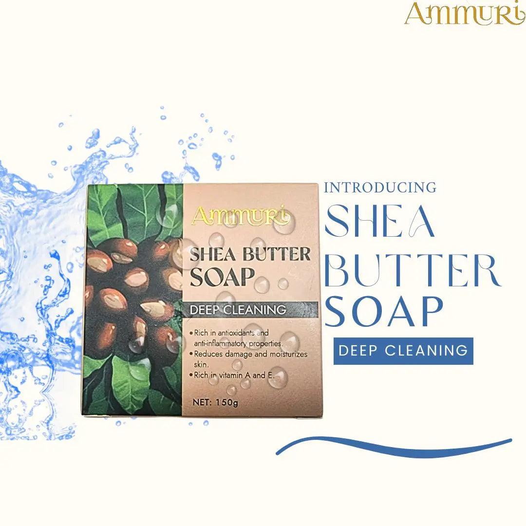 Ammuri Shea Butter Luxury Bar Soap: Soften, Soothe, and Pamper Your Skin Daily