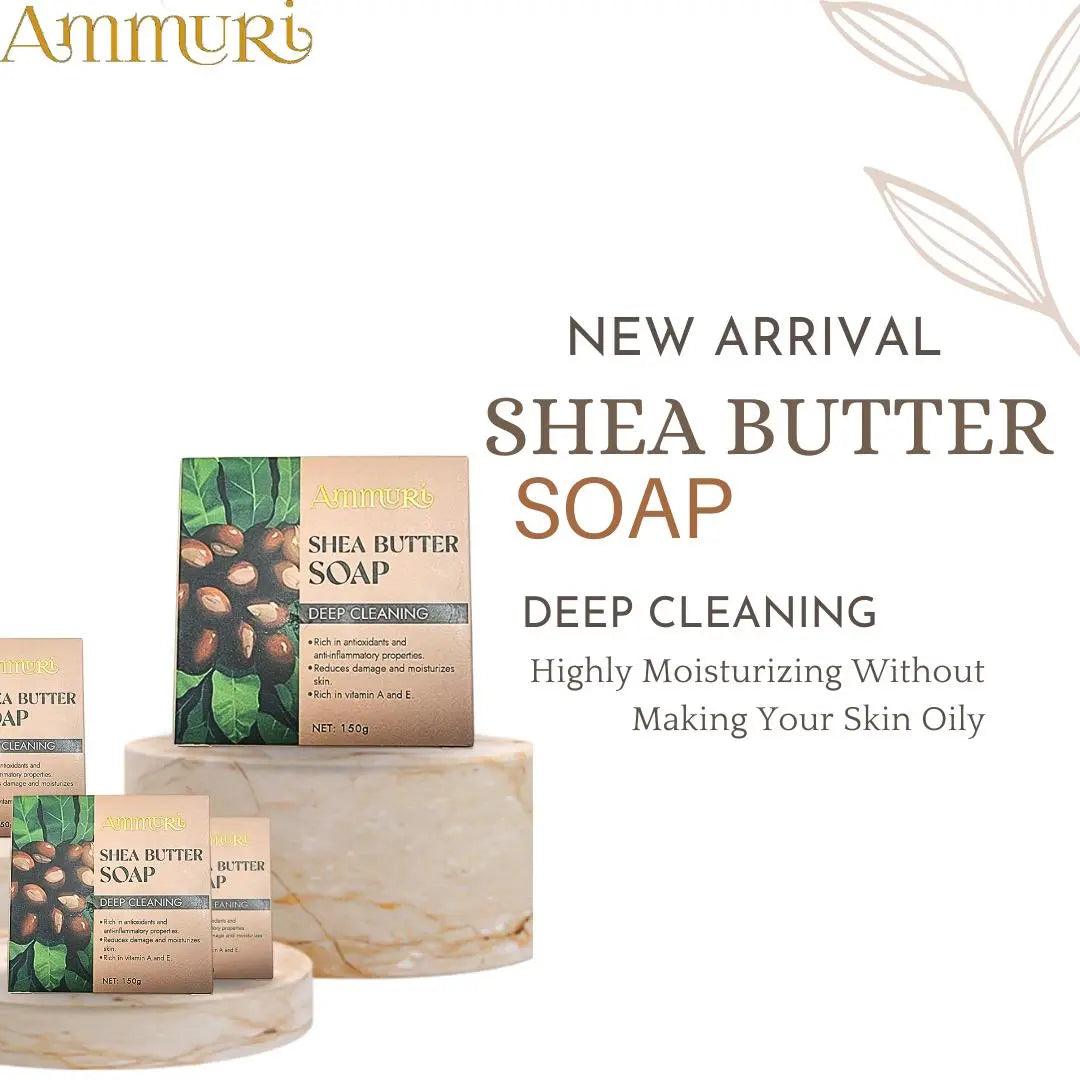 Ammuri Shea Butter Luxury Bar Soap: Soften, Soothe, and Pamper Your Skin Daily
