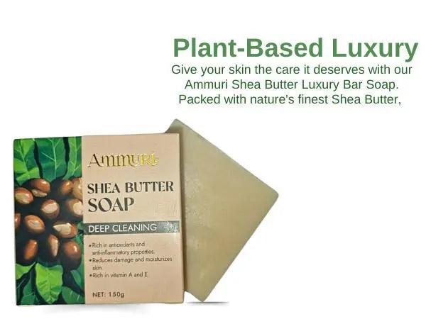 Ammuri Shea Butter Luxury Bar Soap: Soften, Soothe, and Pamper Your Skin Daily