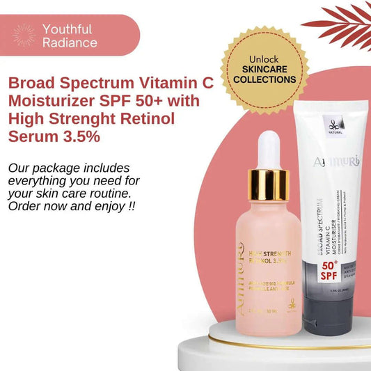 Ammuri High Strength Retinol Serum with SPF50 Protection