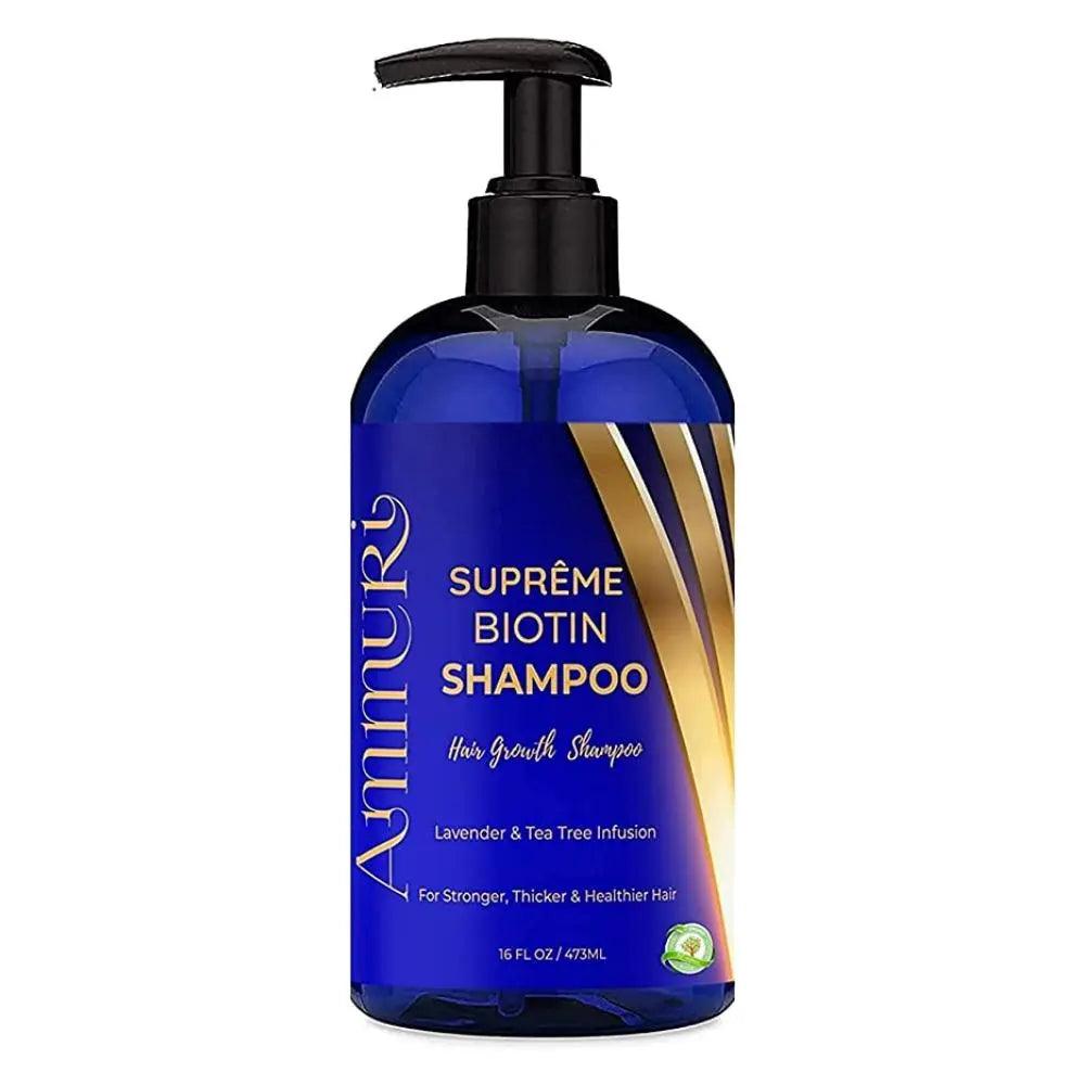 Ammuri Biotin Shampoo for Thicker Hair & Growth