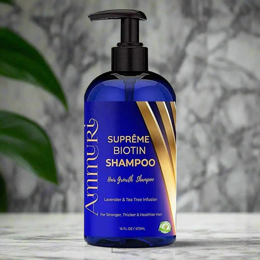 Ammuri Biotin Shampoo for Thicker Hair & Growth