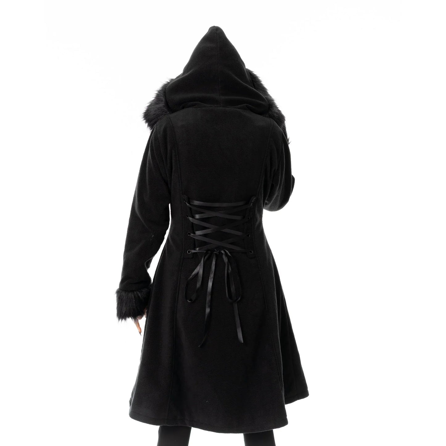 Poizen Industries Eirwen Coat - Black