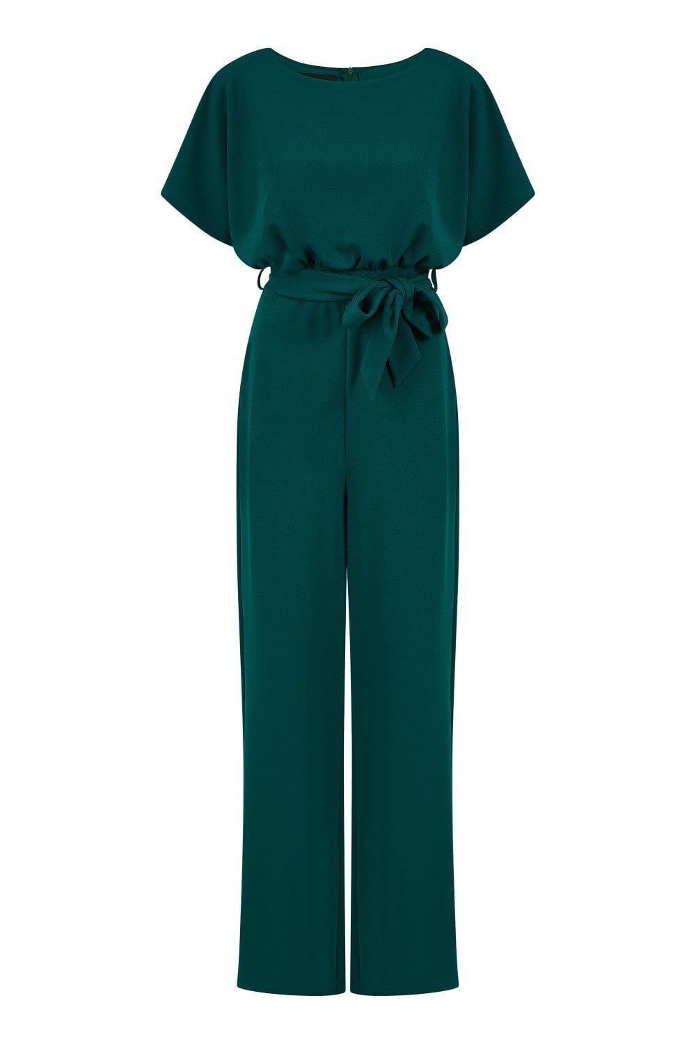 Mela Green Batwing Stretch Jumpsuit