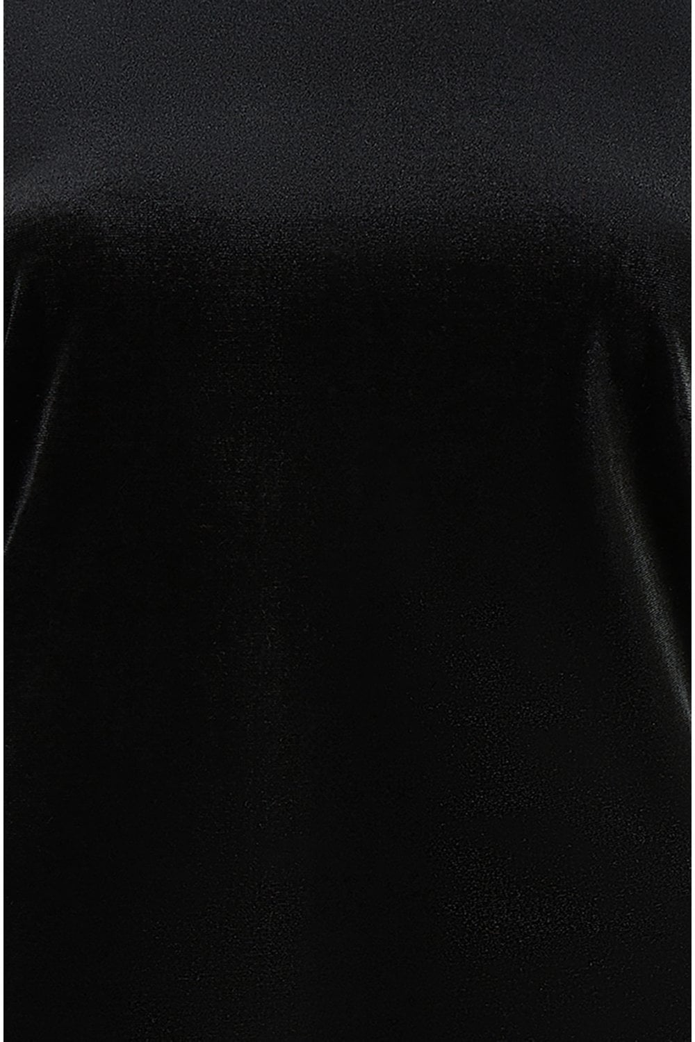 Yumi Black Velvet Fitted Dress With Lace Sleeves