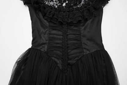Punk Rave Seraphina Goth Flying Sleeve Dress