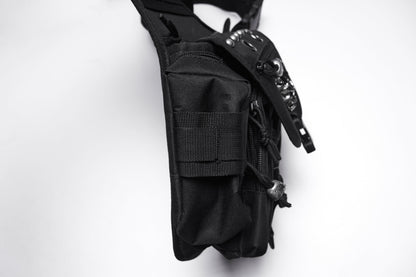 Punk Rave Techwear Skull Waist–Leg Bag