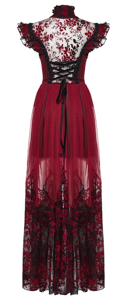 Punk Rave Gothic Flying Sleeve Dress