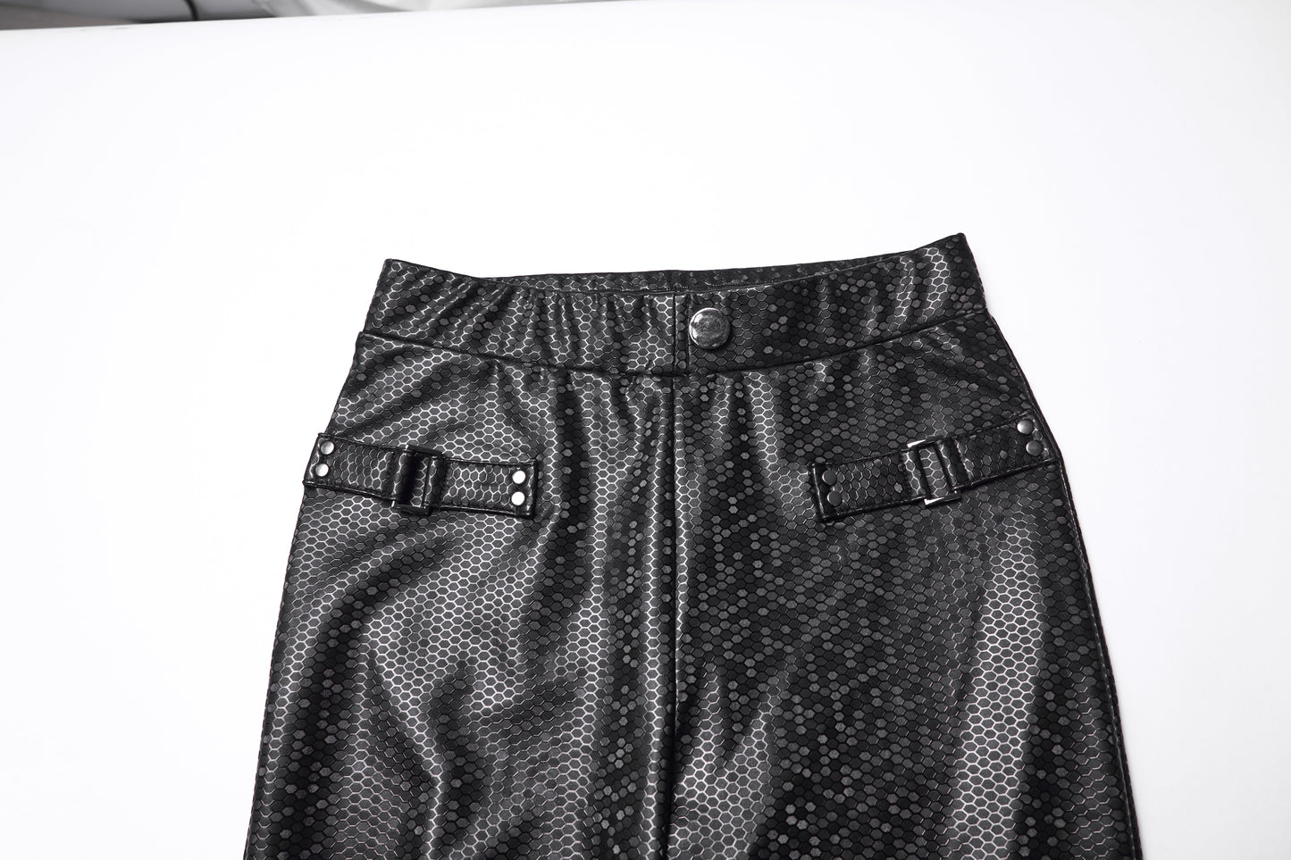 Punk Rave Ravenna Leggings – Black Prism Finish