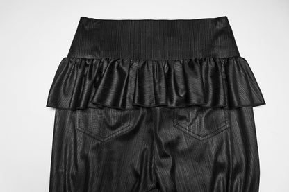 Punk Rave  Bellatrix Goth Leggings Flares - Alt Flared Trousers
