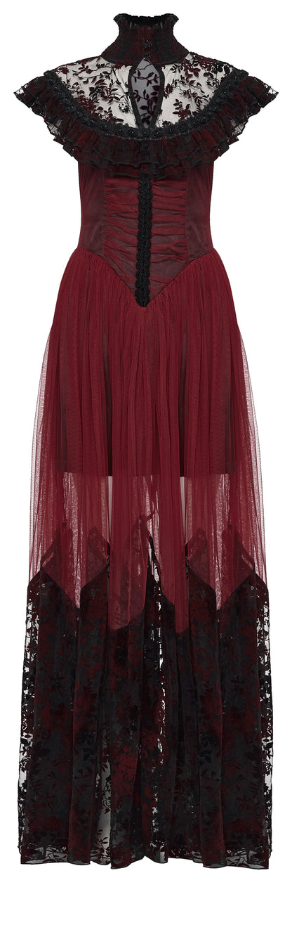 Punk Rave Gothic Flying Sleeve Dress