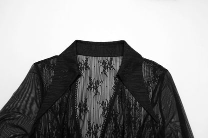 Punk Rave Tau Lace Cardigan