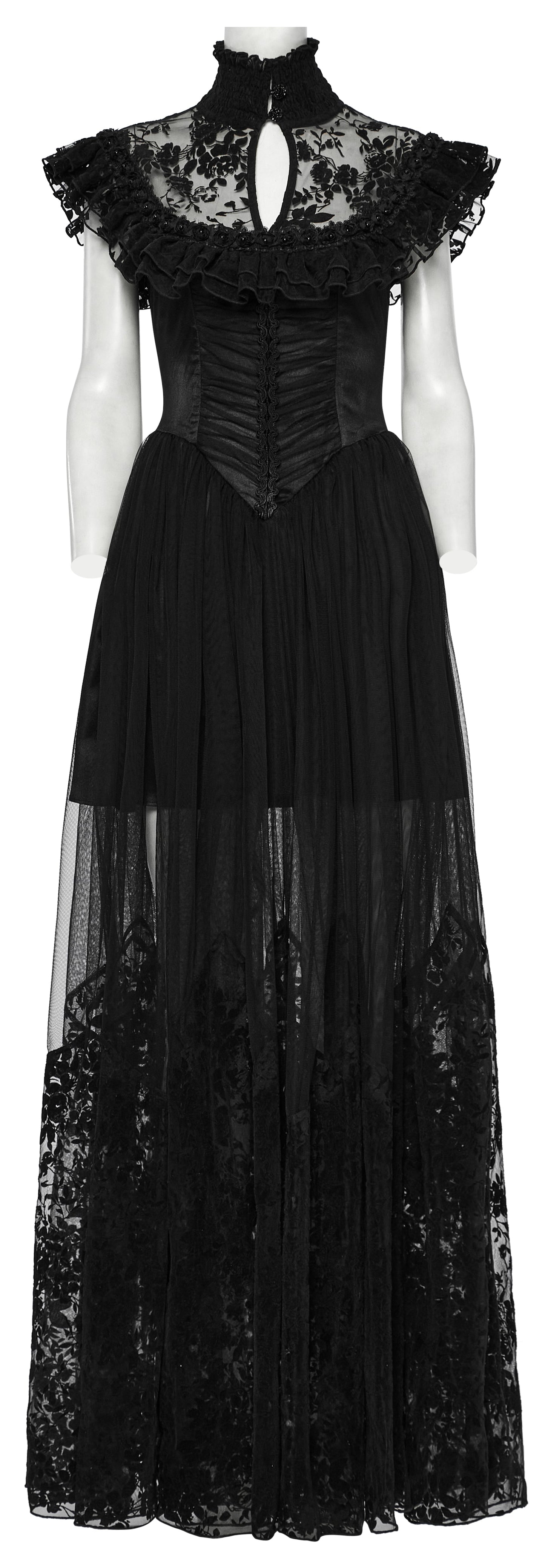 Punk Rave Seraphina Goth Flying Sleeve Dress