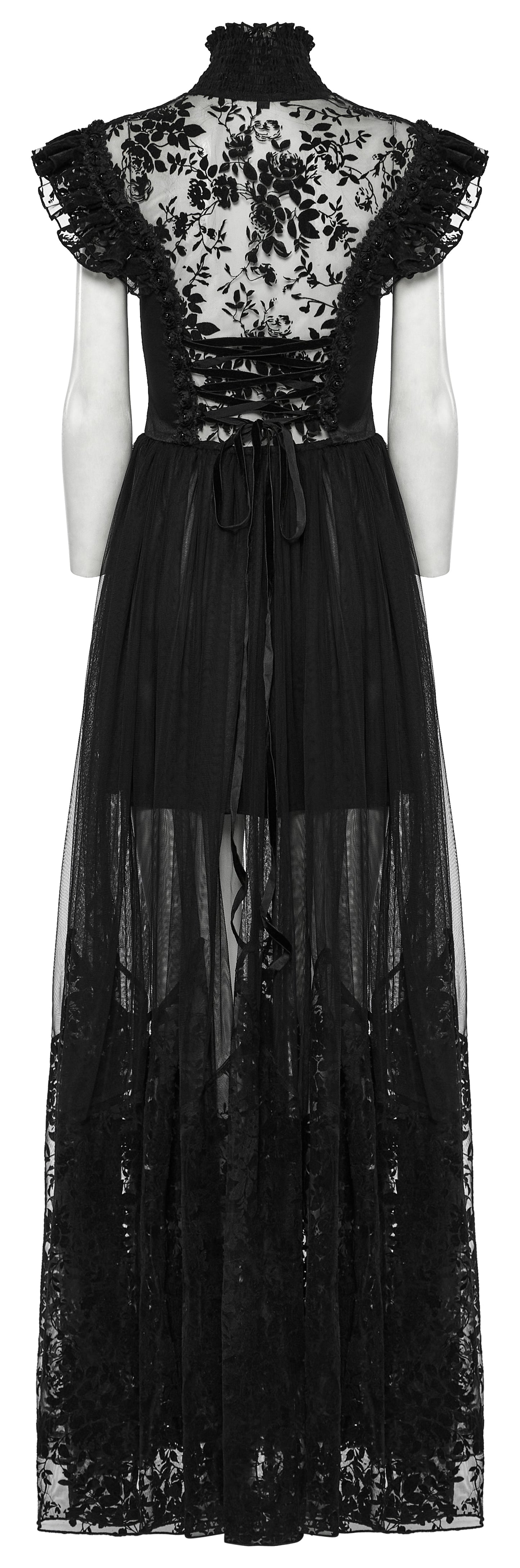 Punk Rave Seraphina Goth Flying Sleeve Dress