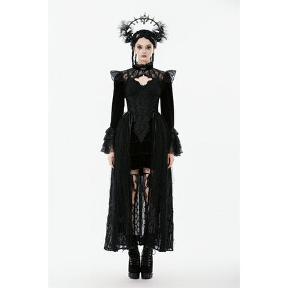 Dark in Love Erzebeth Lace Gothic Bolero Shrug