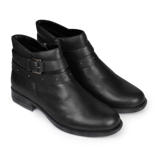 Essential Comfort Boots EE Fit FIESTA II X - Black Leather