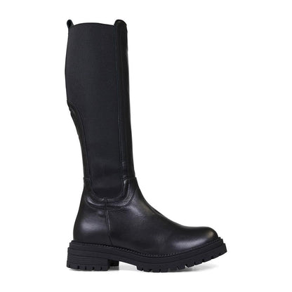 Contemporary Comfort Boots E Fit ELLIS - Black Leather