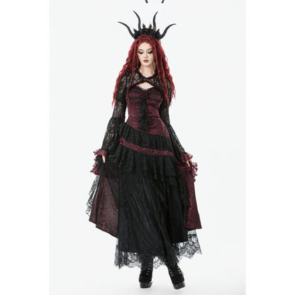 Dark in Love Belladonna Velvet Lace Dress