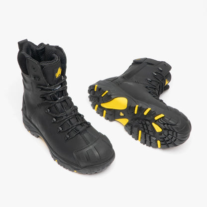 Amblers Safety FS999 Unisex Leather Safety Boots Black