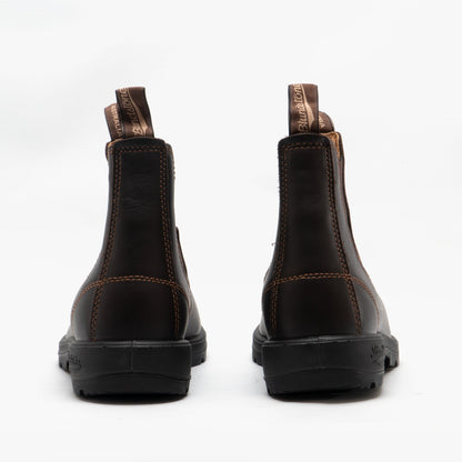 Blundstone 550 Mens Premium Leather Chelsea Boots Walnut Brown