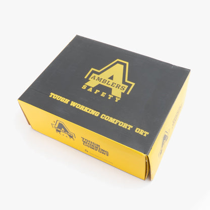 Amblers Safety FS218 Unisex Leather Safety Boots Black