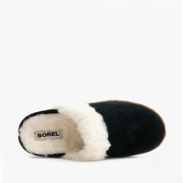 Sorel NAKISKA SLIDE II Womens Mule Slippers Black/Natural
