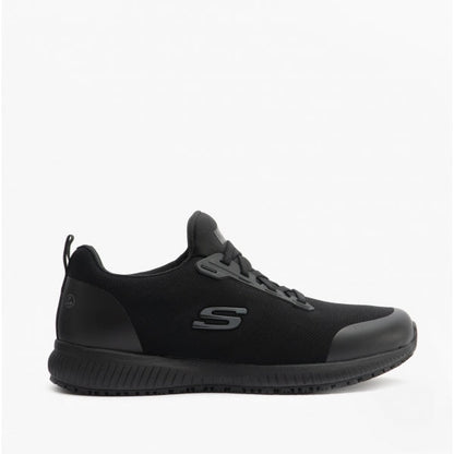 Skechers Work 200051EC SQUAD - MYTON SR Mens Occupational Trainers Black
