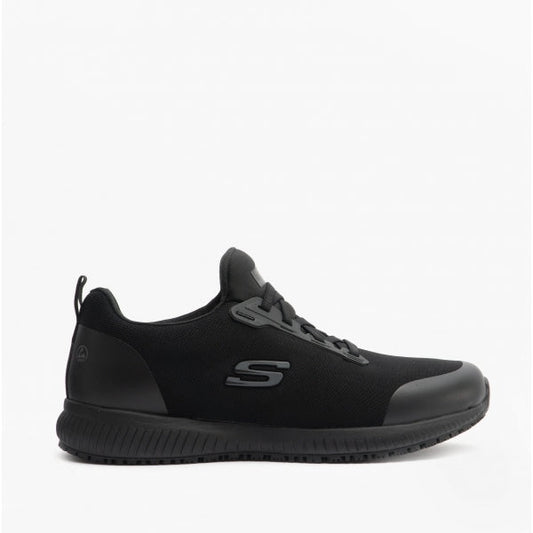 Skechers Work 200051EC SQUAD - MYTON SR Mens Occupational Trainers Black