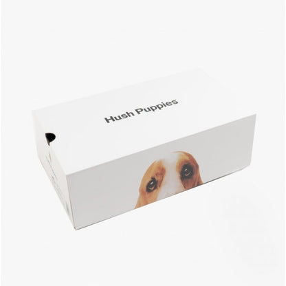 Hush Puppies JOSEPH Mens Leather Lace-Up Shoes Tan