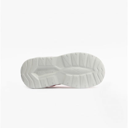 Skechers 401503N/RDBK MAGNA-LIGHTS Boys Touch Fasten Trainers Red/Black