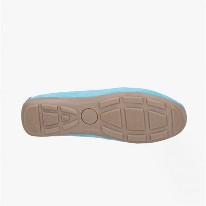 Hush Puppies MAGGIE Womens Leather Driving Shoes Teal