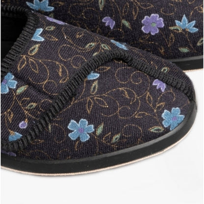 GBS WILMA Womens Slippers Black