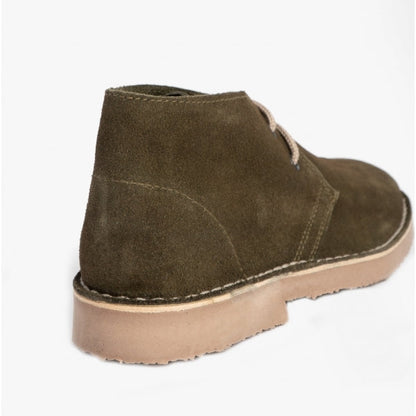 Roamers M400ES Mens Desert Boots Khaki
