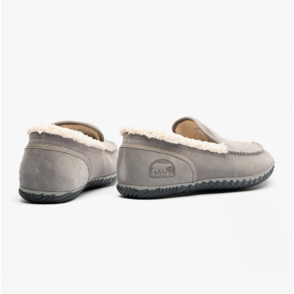 Sorel DUDE MOC Mens Suede Moccasins Quarry