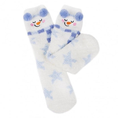 Totes Isotoner NOVELTY SUPERSOFT Womens Socks Snowman
