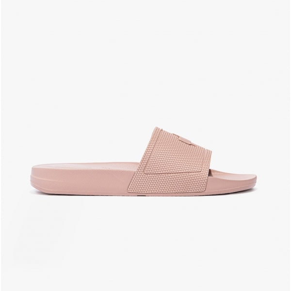 FitFlop iQUSHION Womens Rubber Pool Sliders Beige